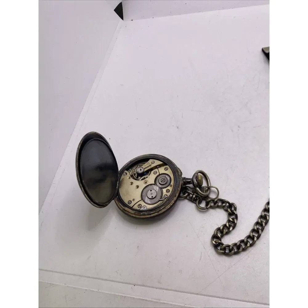 Antique Pocketwatch For Parts Repair Starts And Stops Vintage Antique Pocket Wat